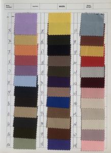 Tissu Brocart 40S Uni Teint Soie Froide Coton Respirant Résistant à l'Abrasion Poids Moyen Manteau Tendance pour Filles et Garçons - Product Image 6
