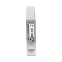 Compteur d'énergie MID monophasé 100A sur rail DIN, un module, multi-tarifs, Modbus RS485, écran LCD, classe 1.0/0.5S