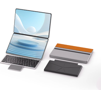 Nouvel ordinateur portable professionnel pliable 2-en-1 à double écran Intel dernière génération 13,5\" + 13,5\" avec 16 Go de DDR5, WiFi 5 et écran tactile 2,5K