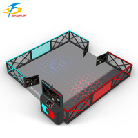 Arena de Realidad Virtual 9D |   Batalla de 3 Jugadores en Libre Recorrido con Inmersión Hiperrealista (Espacioso) - Centros Comerciales y Parques de Atracciones