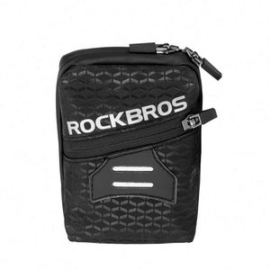 Sacoche de vélo BSCI 1,5 L grande capacité réfléchissante pour selle arrière, accessoires de vélo, feu arrière, sac de rangement durable pour VTT - Product Image 2