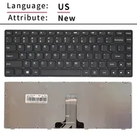 Nouveau clavier d'ordinateur portable américain et russe pour LENOVO G400 G405 G405A G410 G490 25212032 MP-12P73US-686, disposition du clavier d'ordinateur portable américain
