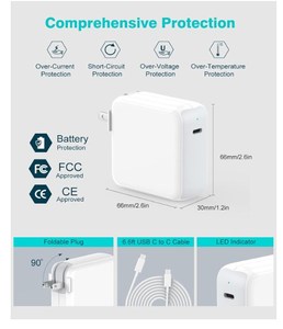 <span class=keywords><strong>MacBook</strong></span> <span class=keywords><strong>Pro</strong></span> 13 14 15 16 Inch <span class=keywords><strong>2025</strong></span> 2024 M1 M2 M3 M4 Máy Tính Xách Tay 70W <span class=keywords><strong>USB</strong></span> <span class=keywords><strong>C</strong></span> Power <span class=keywords><strong>Adapter</strong></span> Sạ<span class=keywords><strong>c</strong></span> Nhanh Như Chất Lượng Ban Đầu - Product Image 3