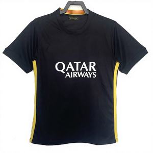 Uniforme de Fútbol de Verano, Manga Corta, Cuello Redondo, Retro, Camiseta de Visitante del Barcelona 2013/14, Estampada, de Secado Rápido, Unisex, Personalizable - Product Image 1