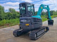 Excavatrice KOBELCO SK55SR d'occasion de haute qualité, machine de terrassement d'occasion, KOBELCO SK55SR à vendre