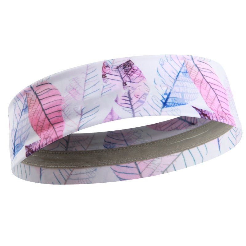 Bandeau en résine imprimé avec feuilles de primevère