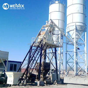 HZS35 M3 Ligne de production de centrale à béton prêt à l'emploi avec pompe Boîte de vitesses Moteur électrique - Product Image 1