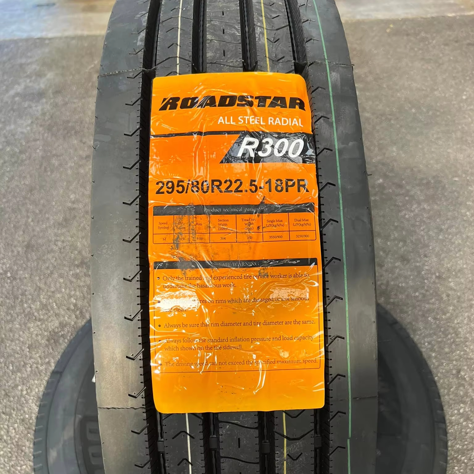 295/80R22.5 Double Coin TBR Tire - High Mileage & Quality