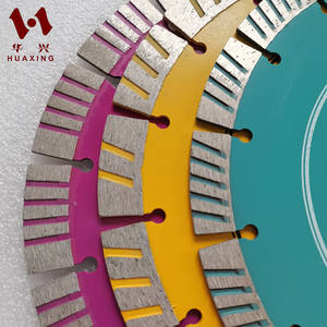 Disque de coupe diamanté multi-turbo 9'' (230 mm) à faible coût pour granit, béton et pierre naturelle - Product Image 6