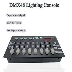 48CH DMX وحدة تحكم ببطارية محمولة DMX512 لأضواء شعاع الرأس المتحركة الصغيرة LED ليزر - Product Image 3