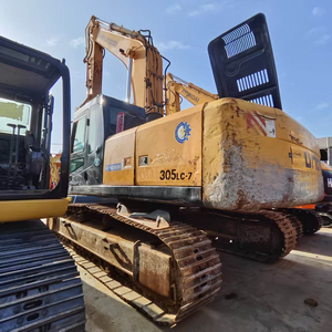 Excavatrice sur chenilles Hyundai 305LC-7 d'occasion, godet de 1,38 m, poids opérationnel de 30 tonnes, puissance de 190 kW, moteur hydraulique moyen, boîte de vitesses PLC - Product Image 2