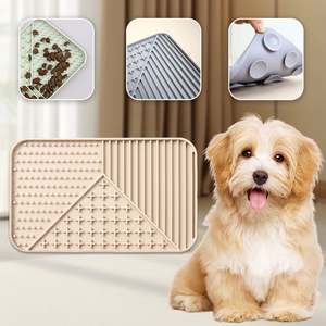 Rompecabezas para mascotas al por mayor, almohadilla para lamer con succión, alimentador de comida lenta para perros y gatos, alfombrilla de silicona para lamer mascotas para perros - Product Image 1