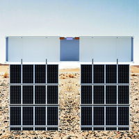 Système de conteneur d'énergie solaire portable QIANEN 200KW, système solaire hybride OEM, onduleur MPPT, batterie lithium-ion, CE TUV pour