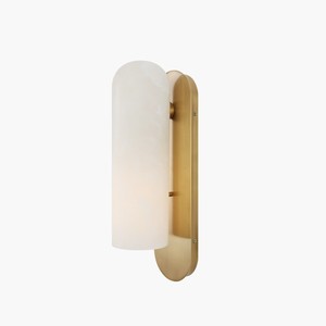 Nordic-style <b>LED</b> bedside wall lamp featuring luxury marble—ideal for home decor in bedrooms, living <b>rooms</b> hotel feature walls - Product Image 4