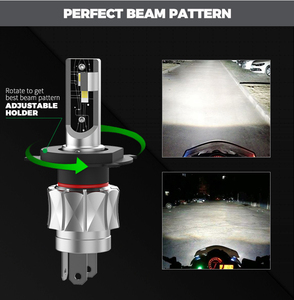 Asruex-Luz antiniebla LED Car & Motorcycle-Luz blanca de 2200LM 6500K-Faros LED Plug and Play - Product Image 5