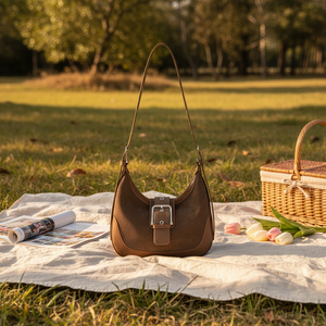 <span class=keywords><strong>Sac</strong></span> à bandoulière/crossbody pour <span class=keywords><strong>femme</strong></span> en cuir véritable mat, nouvelle collection automne/hiver, tendance, style motard rétro, fermeture à glissière, taille moyenne - Product Image 2