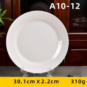 <span class=keywords><strong>Assiette</strong></span> <span class=keywords><strong>plate</strong></span> à steak de style occidental en <span class=keywords><strong>plastique</strong></span> écologique de haute qualité personnalisée <span class=keywords><strong>assiette</strong></span> <span class=keywords><strong>plate</strong></span> ronde peu profonde en mélamine blanche - Product Image 6
