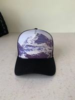 Topi Katun Trucker Topi Kustom Logo Sublimasi Grosir atau Kustom