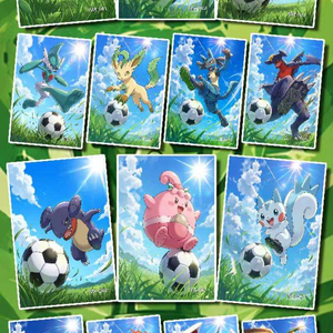 Tablero de Arte Anime Pokemoned, Coleccionable, Decorativo, Impresión a Todo Color en PVC, Tarjeta de Exhibición con Figura de Dibujos Animados de Eevee y Charizard - Product Image 5