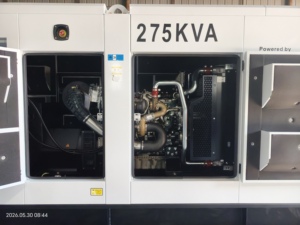 เครื่องกำเนิดไฟฟ้าสำรอง 3 เฟส รุ่น 1200 ซีรีส์ ขนาด 275kVA 220kW แท้ 50Hz แบบเงียบพิเศษ พร้อม ATS รุ่น CDP275T แบบเก็บเสียง - Product Image 1