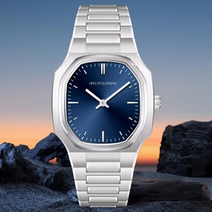 Nouvelle montre-bracelet de luxe à mouvement à quartz 34 mm pour hommes, cristal saphir, ultra-fine, en acier inoxydable, Relogio Masculino - Product Image 1