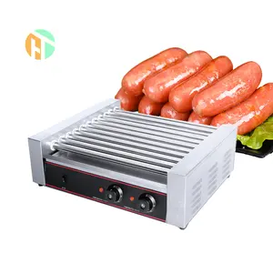 China Supply Hot Dog Grill 11 Roller Warmer Machine Warmer Snack Equipment
