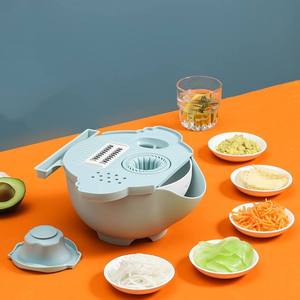 Hot Sale <b>Multifunctional</b> Food Choppers Kitchen Gadgets Onion Slicer Garlic Crusher <b>Vegetable</b> <b>Cutter</b> - Product Image 4