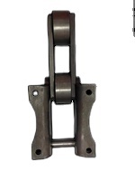 Cadena de oruga de acero aleado de nuevo diseño <span class=keywords><strong>TAOBO</strong></span> EQUIPMENT, piezas de motor diésel para excavadora y grúa, zapata de goma, Shandong, 1 año de garantía - Product Image 2