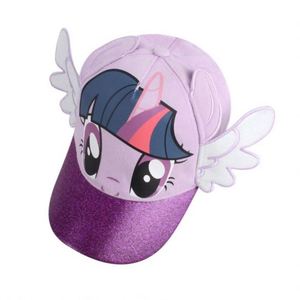 Wholesale Children's Cartoon Baseball Caps Wig <b>pink</b> Cap for Girls Baseball Cap - Product Image 2