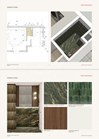 Servicios de Diseño de Interiores en 3D Minimalistas y de Lujo para Apartamentos y Villas con Color y Tamaño Personalizables