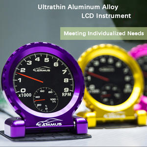 Medidor LED de 52 mm para Automóvil, Medidor de Presión de Aceite, Temperatura del Agua, Voltímetro, Tacómetro - Product Image 4