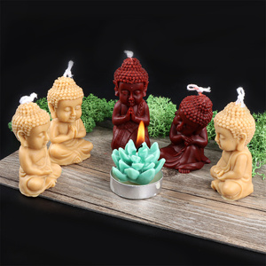 <span class=keywords><strong>Moule</strong></span> à bougie en silicone fait main pour sculpture de Bouddha, dieu <span class=keywords><strong>oriental</strong></span> Guanyin Tathagata, design Bouddha à quatre faces, pour résine et plâtre - Product Image 5