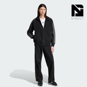 Pantalones Adicolor Denim Firebird Adidas Streetwear Casual con Botones Cargo Rectos para Hombre - Product Image 4