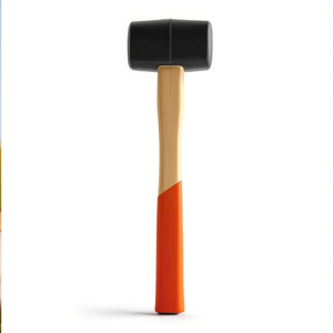 ค้อนยางรุ่น 5078 ด้ามไม้ จับถนัดมือ สีส้ม - Product Image 2