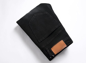 Pantalones Vaqueros Personalizados Listos para Enviar, Pantalones de Mezclilla para Hombre, Corte Recto, Ajustado, Holgado, de Algodón - Product Image 4