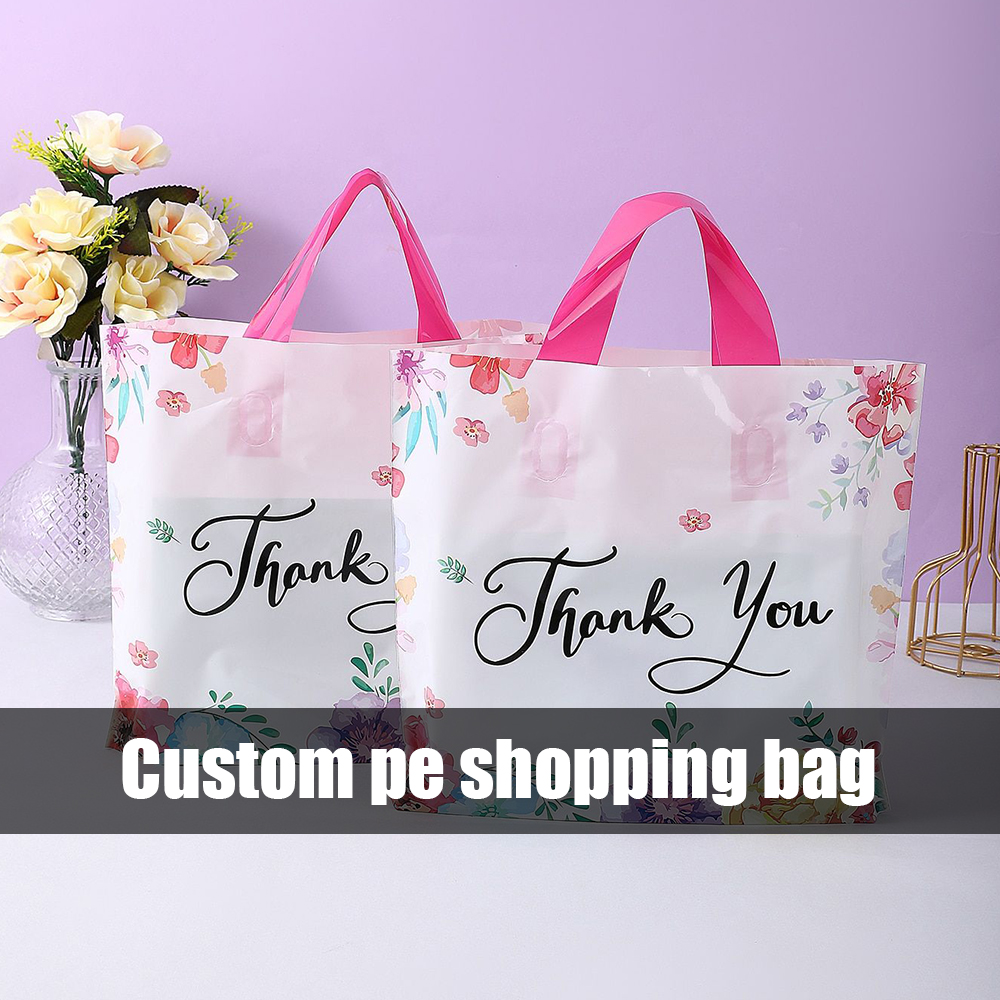 Sac shopping personnalisé en PE
