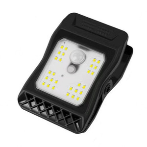 <b>Solar</b> Outdoor Wall Lamp Led <b>Light</b> With Motion Sensor For Garden Yard Balcony Clip Mount 20 Degree Beam Angle - Product Image 1