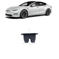 Nouvelle couverture de serrure de coffre LingTe pour Tesla Model 3/Y OE 158454400B ABS/caoutchouc anti-rouille réduction du bruit