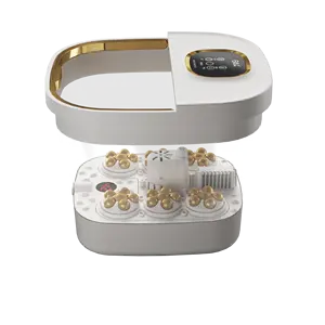 智能遥控红外便携式足部水疗浴缸超大深度加载自动按摩，带6个按摩滚轮