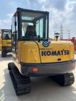 Excavatrice d'occasion Komatsu PC56-7, mini-excavatrice, très efficace, fiable et offrant des performances exceptionnelles