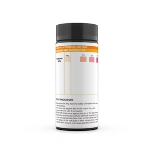 Système d'analyse d'urine URS-1K, bandelettes de test de cétone pour usage domestique, surveillance du régime cétogène - Product Image 4