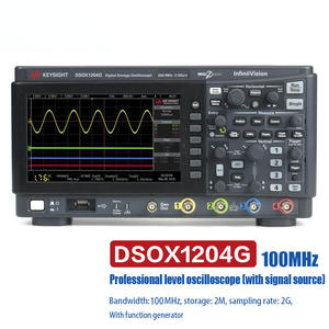 Keysight帯域幅100MHz4アナログチャンネル (プロ用信号源付き) DSOX1204Gオシロスコープ - Product Image 5