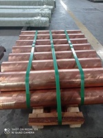 ASTM C12200 C12100 C11000 99.99% barres de cuivre carrées rondes pures tige plate en cuivre barre omnibus en cuivre de 8mm