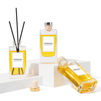 Bouteilles de diffuseur à roseaux en verre vides personnalisées pour l'aromathérapie avec emballage de qualité supérieure et options de vente en gros de parfums