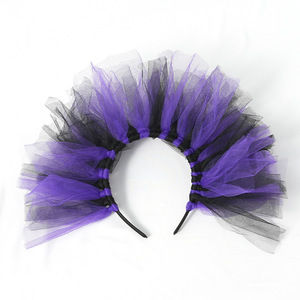 Accesorios para el Cabello para Disfraces de Carnaval, Diademas de Mardi Gras, Diademas de San Patricio, Diademas Navideñas, Diademas de Malla para el Mes del Orgullo - Product Image 3