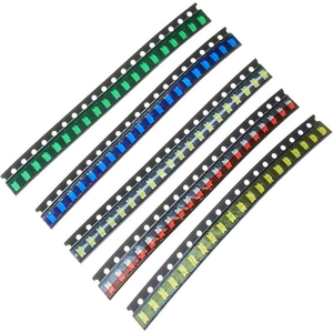 Ampoule électroluminescente <span class=keywords><strong>LED</strong></span> <span class=keywords><strong>SMD</strong></span> <span class=keywords><strong>0402</strong></span>, <span class=keywords><strong>0402</strong></span> pièces, puce à Diode électroluminescente, rouge, blanc, jaune, Orange, vert, vue latérale - Product Image 1