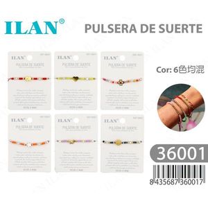 Braccialetto Portafortuna Ilan in 6 Colori Assortiti - Product Image 1