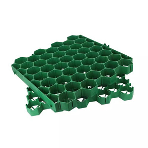 555 Grass Pavers Plastic 5cm Hexagonal Grid For Parking Lot Fire Lane Landscaping Slope Protection - Product Image 1