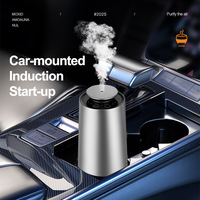 Diffuseur d'huiles essentielles rechargeable de type C pour voiture, maison, hôtel, alimenté par batterie, nébuliseur écologique, diffuseur d'air parfumé