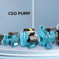 CGO QB60 pompa periferal tekanan catu air 220V domestik untuk rumah